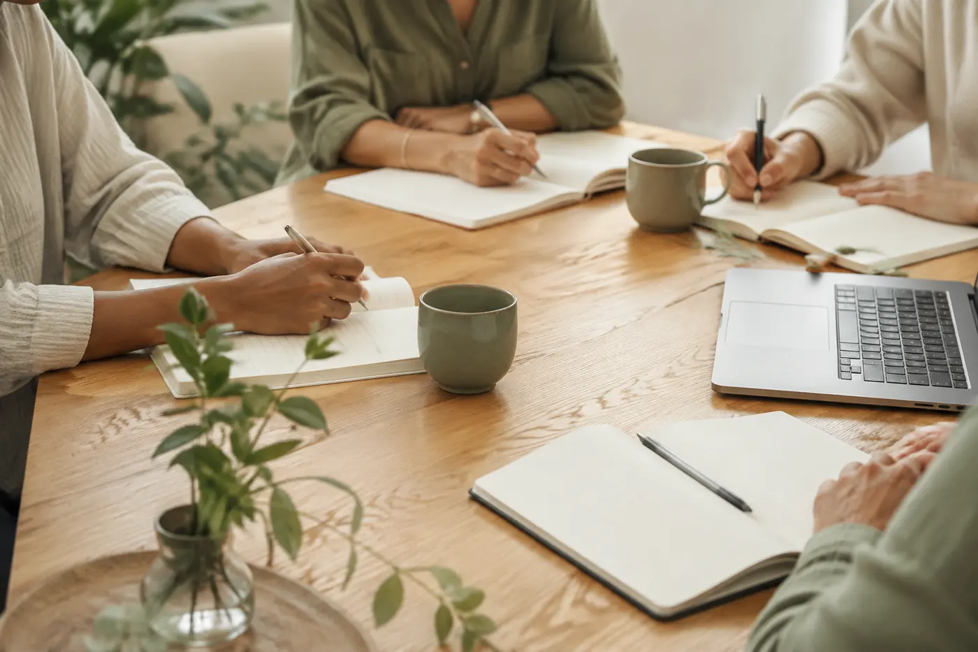 Materiais preparados para um workshop de psicologia e bem-estar emocional